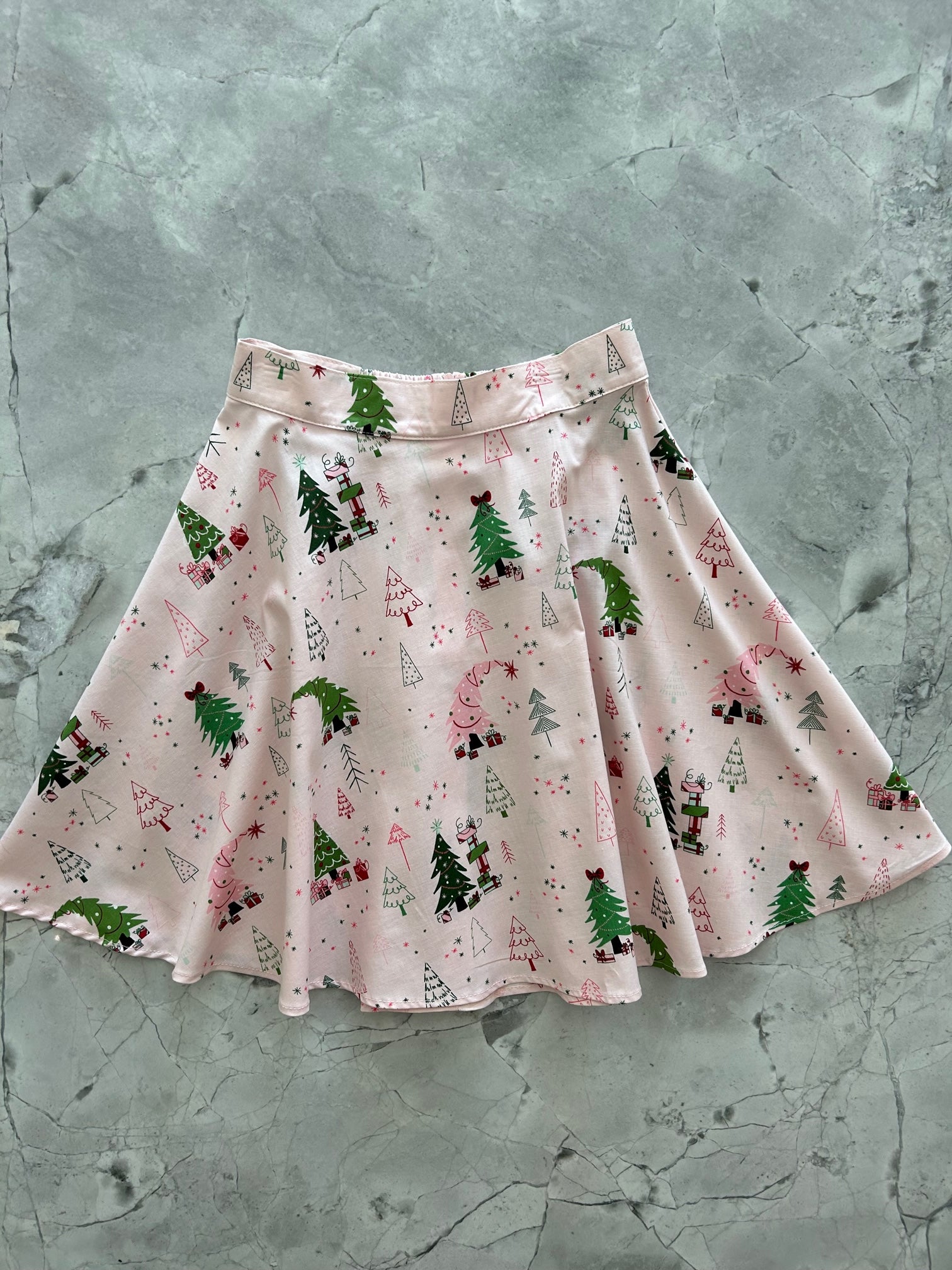 Bershka floral skater skirt set in mono - ShopStyle